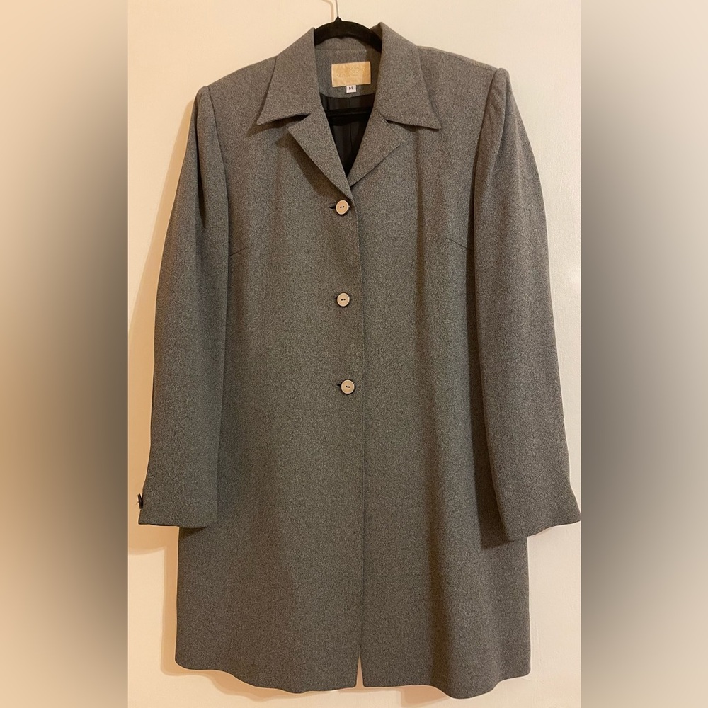 Alberto Makali Gray Women's Coat Size 14